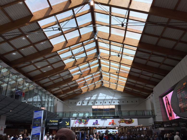 マルコ・ポーロ国際空港にて