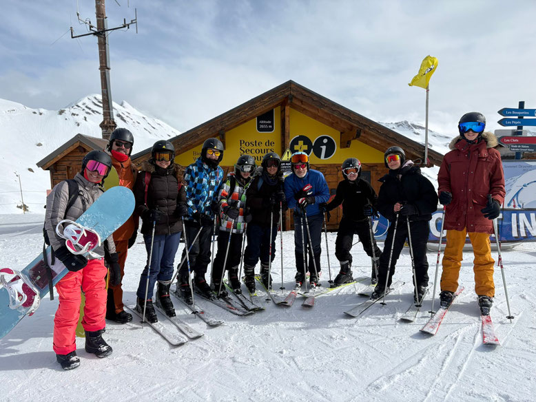 Le groupe des plus jeunes
