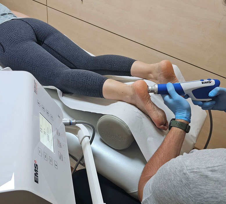 tratamiento ondas de choque en Clínica San Javier