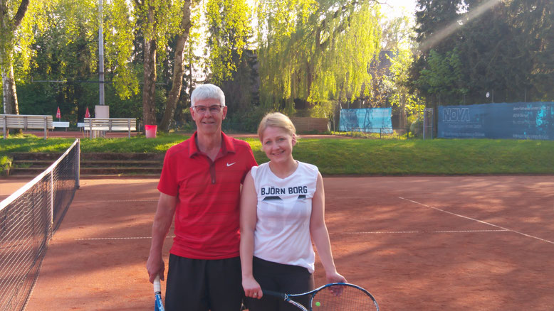 Die ersten Sieger der Saison 2018, Nina Löbbing und Peter Lohmann
