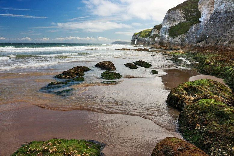 White Cliffs östlich Portrush.
