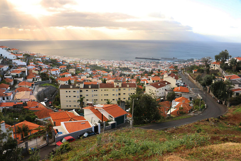 Von Funchal aus führt unser Weg zunächst in Richtung Monte. 