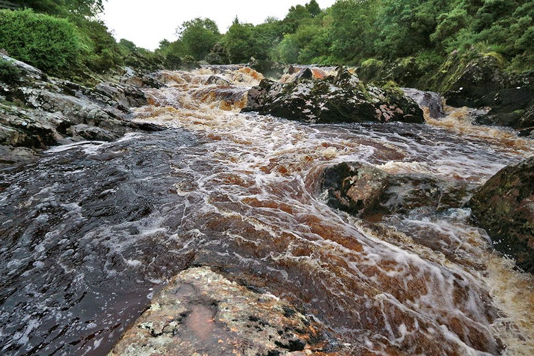 Wildbach entlang der Teelin Road, nahe Carrick.