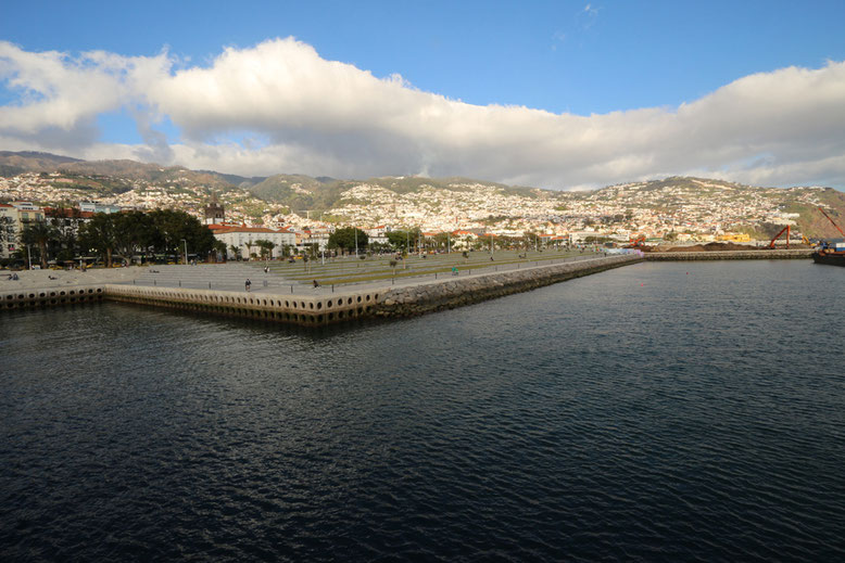 Funchal Hafen.