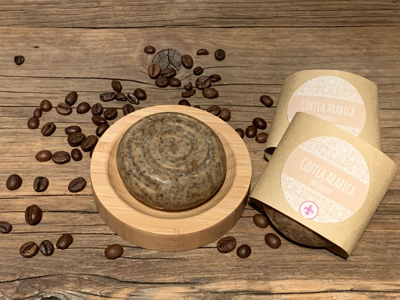 Kaffeeseife, Kaffee, Naturseifen, natürliche Seife, 