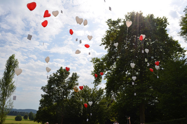 Traumworte, Maria Brendle, Traurednerin, Bodensee, Luftballons