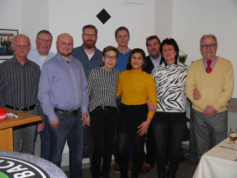 Der neue Vorstand der Metelener SPD (v.l.): Karl Watermann, Sven Asmuß, Tom van Goer, Andreas Löckner, Helene Janning, Andreas Sievert, Birsen Akgün, Christoph Vennebernd, Annette Brüning, Wolfgang Ransmann.