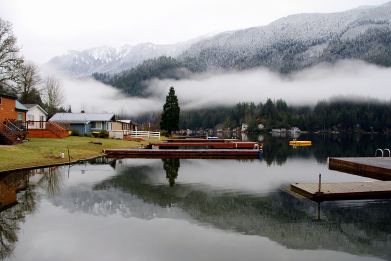 Lake Sutherland am frühen Morgen