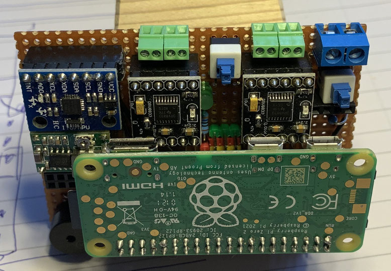 DIY Raspberry Pi Zero 2W Robot Controller 