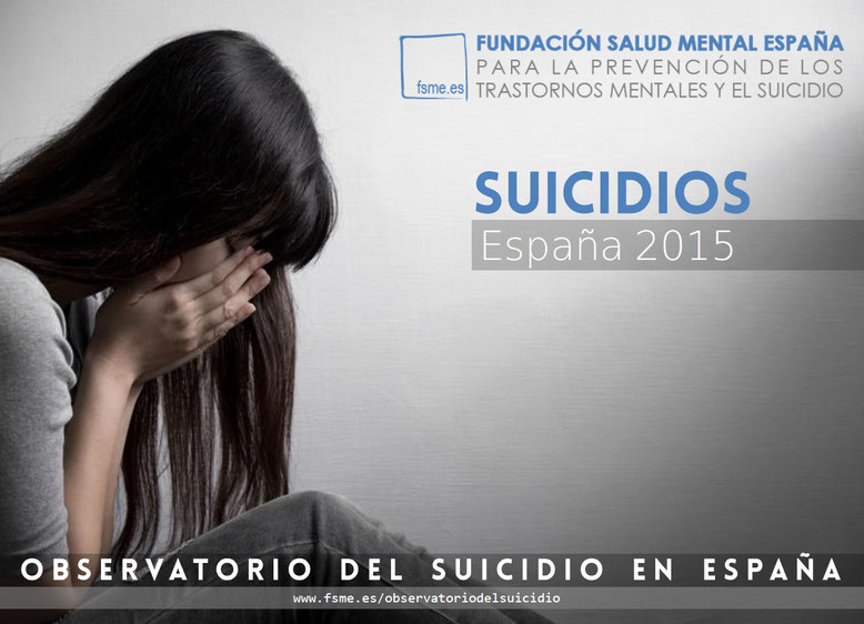 España. Suicidios 2015.