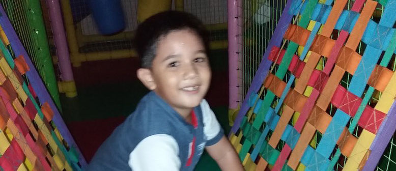 Subject is blurred.