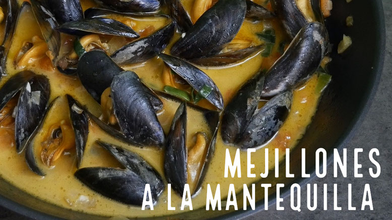Mejillones a la mantequilla