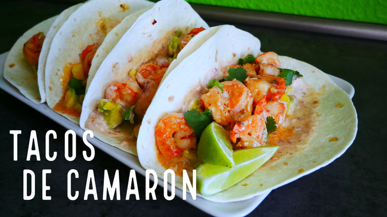 Tacos de camarón