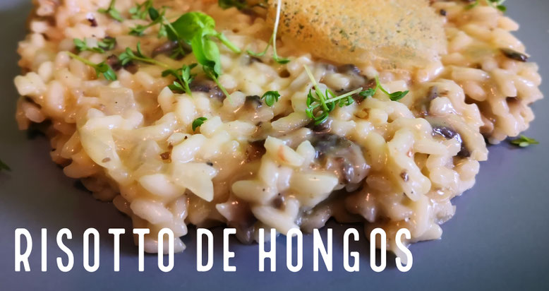 Risotto de hongos
