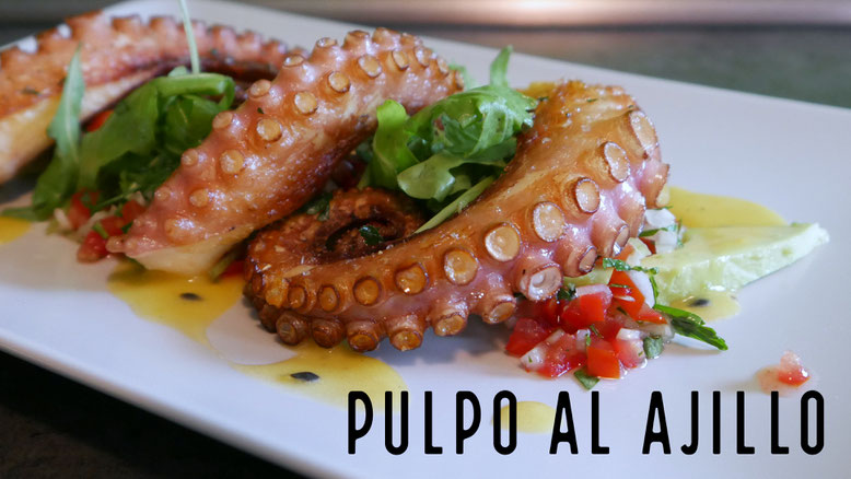 Pulpo al ajillo
