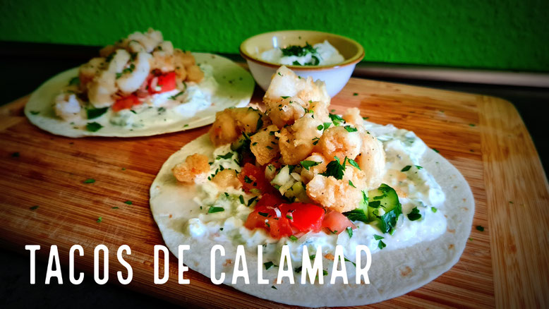 Tacos de calamar