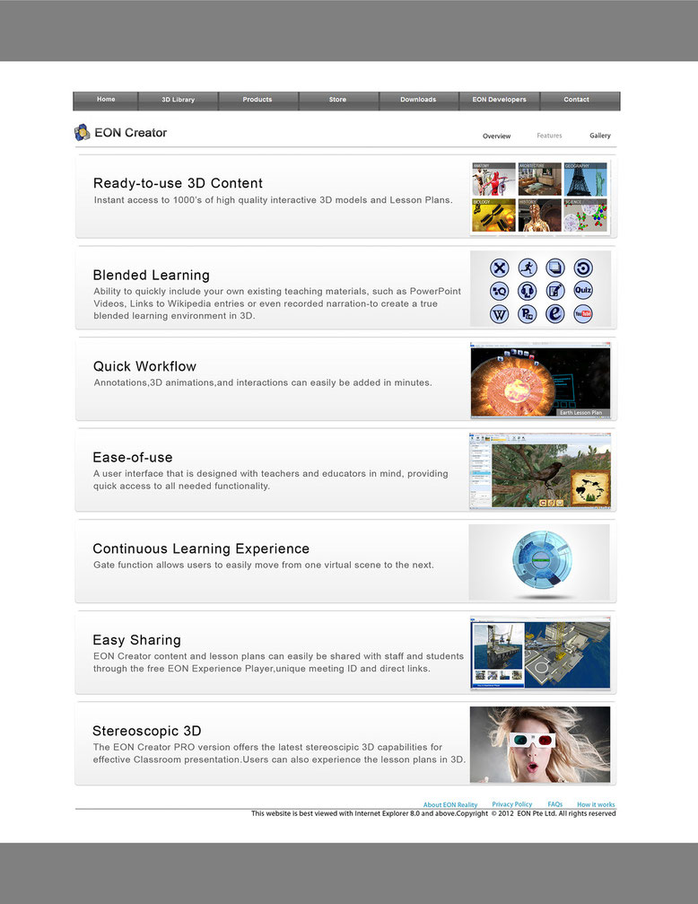 Feature Page Already Online