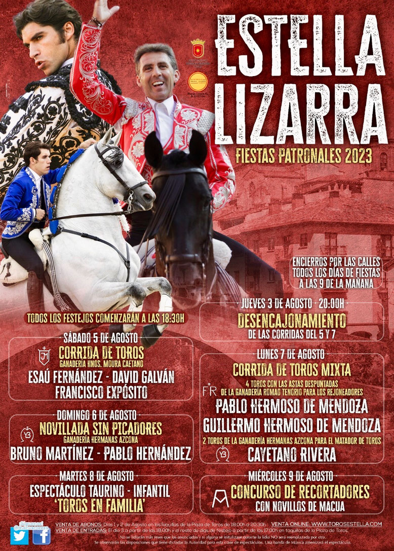 Programa de las Fiestas de Estella-Lizarra Jaiak