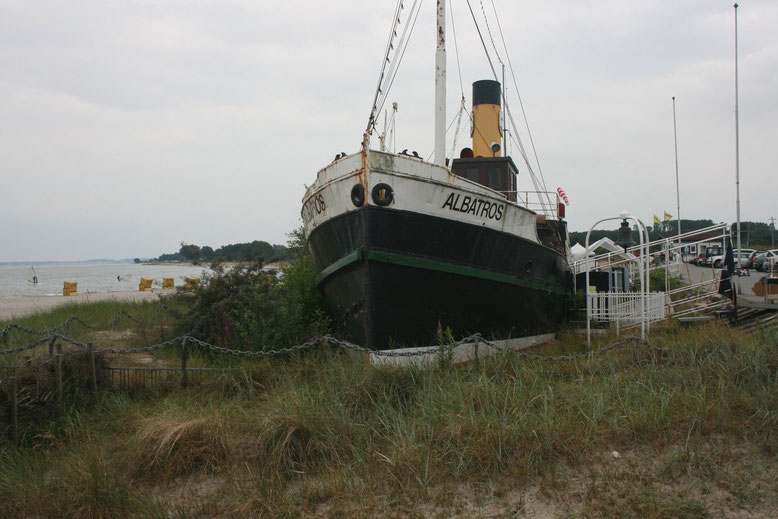 Die Albatros in Damp mit dem URZEIT-MUSEUM