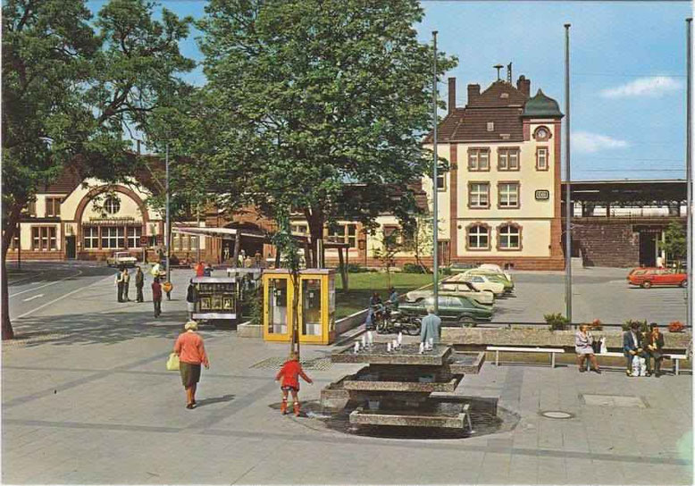 Bahnhof ca. 1970 