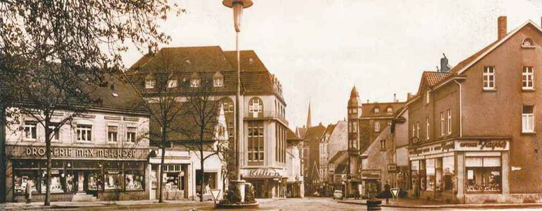 ca.1966 vom Postamt aus gesehen 