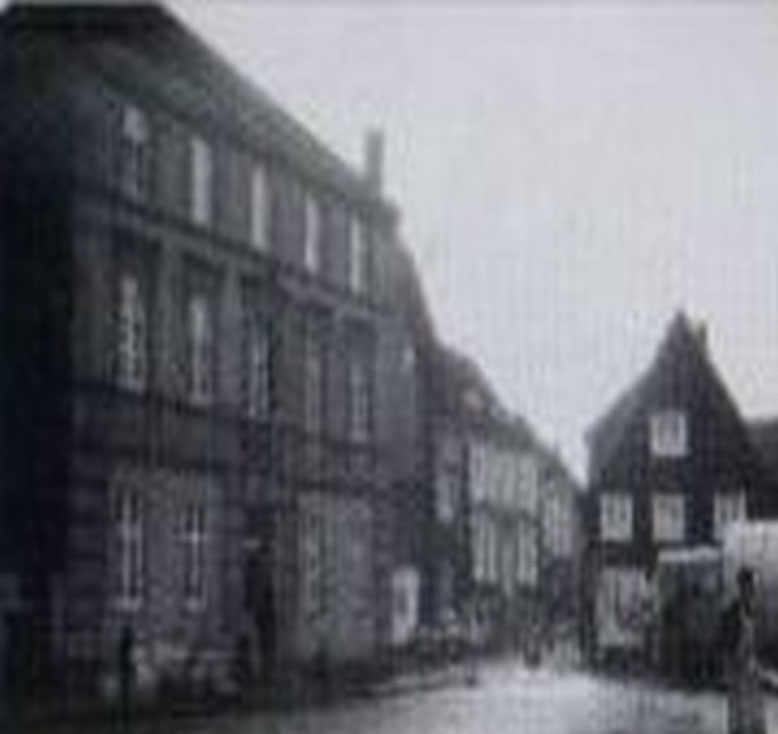 1968 Im Hintergrund Bäckerei Kessler