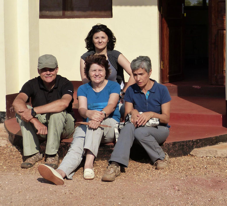 Graziella, Micaela, Roberto e Anna