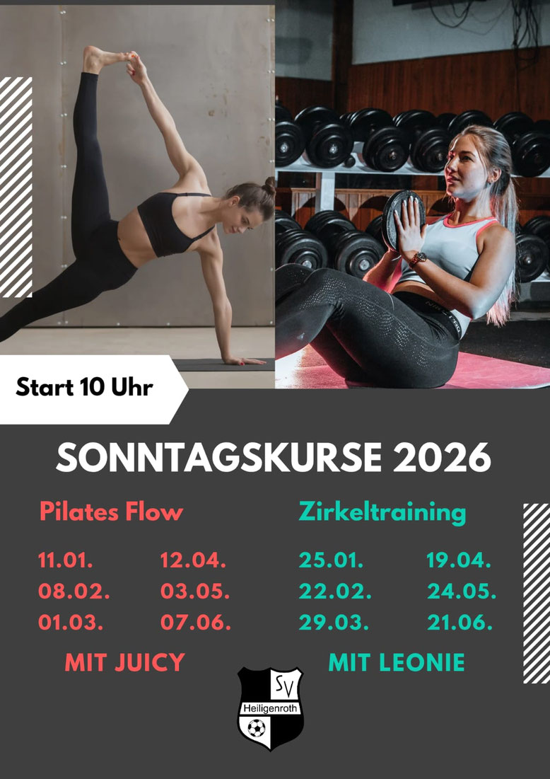 Sonntagskurse 2026