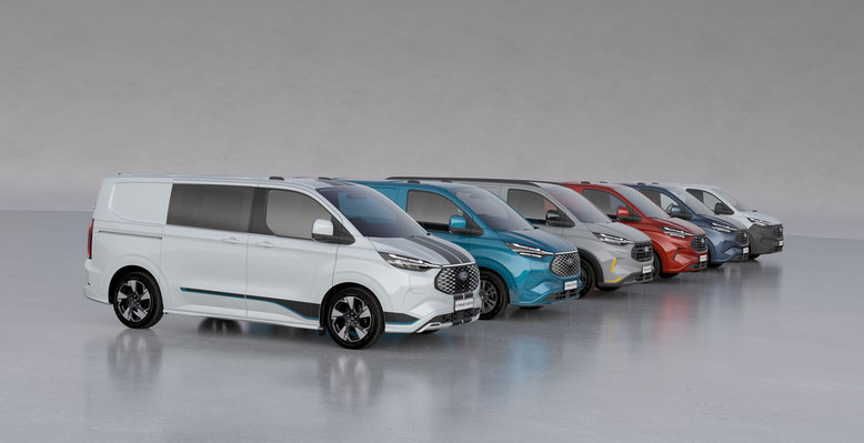 Ford Transit Custom Range - Bildquelle: Ford Pro, Ford Werke Deutschland