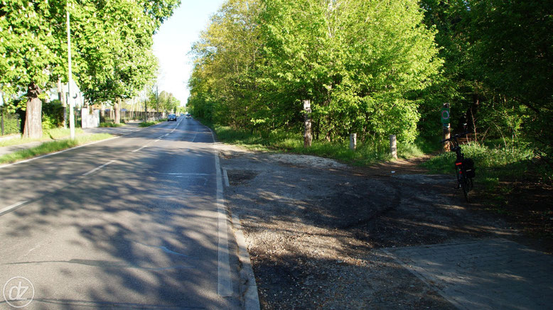 Königsheideweg - hier geht es rechts in die Königsheide | Foto: © Detlef Zabel