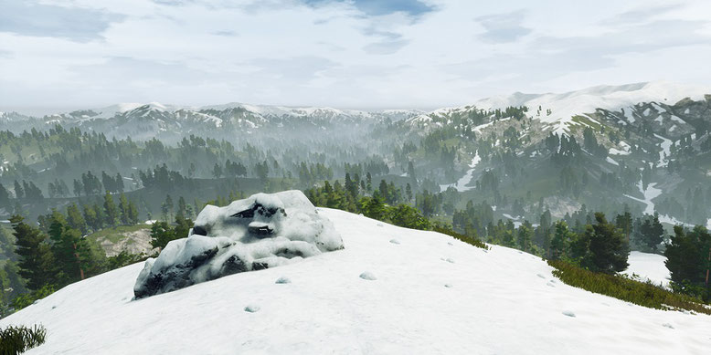 In dem Open-World-Spiel Lost Region wird es je nach Jahreszeit auch verschneite Regionen geben. Bilderquelle: Farom Studio