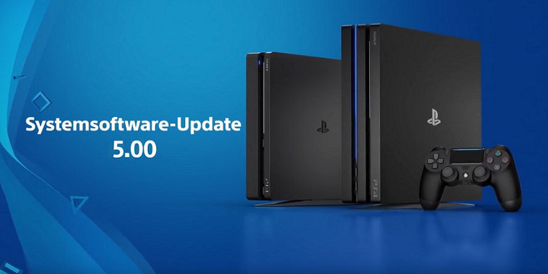 Das große Systemsoftware-Update 5.0 für die PS4 ist ab sofort als Download erhältlich. Bilderquelle: Sony