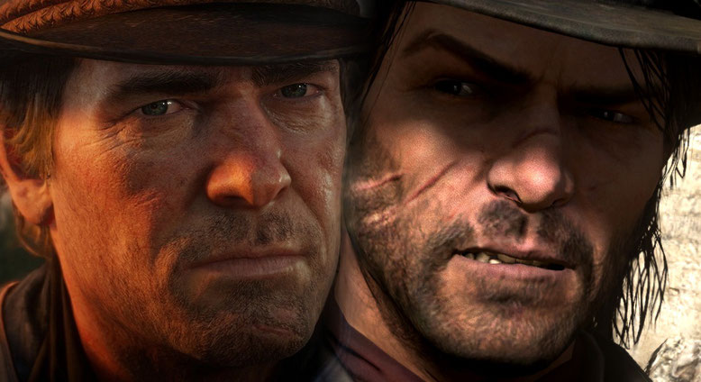 Red Dead Redemption 2 Grafik Evolution Screenshot Vergleich