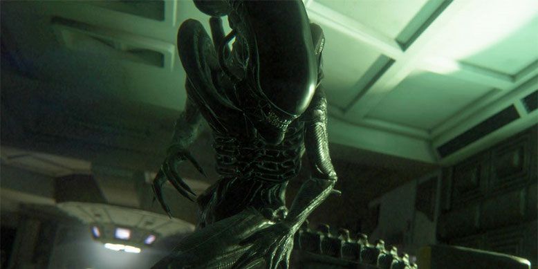 Bei FoxNet Games ist ein neuer Alien-Shooter in Arbeit, der auf der Unreal Engine 4 aufbaut und im Cinematic-Universe angesiedelt ist. Bild: Sega/Alien: Isolation