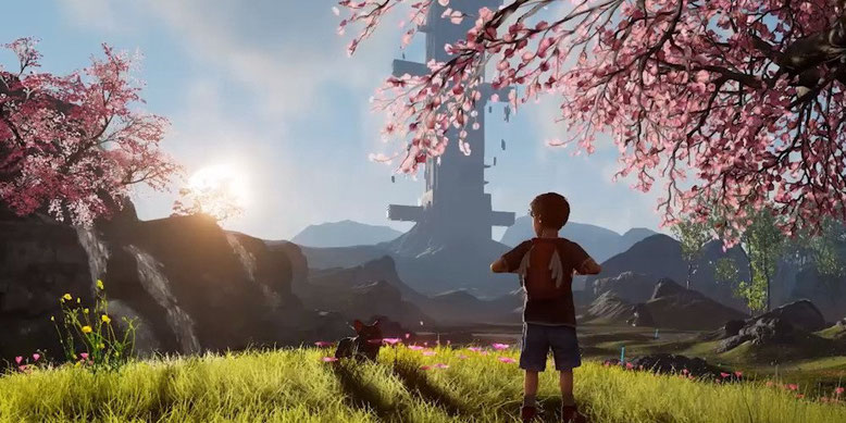 Das exklusive Nintendo Switch-Game Seasons of Heaven im ersten Trailer. Bilderquelle: Any Arts Production