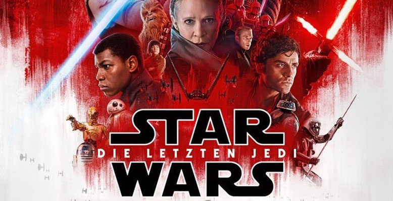 Star Wars: Episode 8 - Die letzten Jedi startet am 14. Dezemeber 2017 in den deutschen Kinos. Die Weltpremiere fand bereits gestern Nacht in Los Angeles statt. Bilderquelle: Lucasfilm/Disney