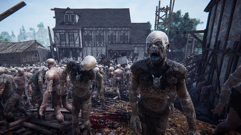 Mit The Black Masses erwartet uns ein neues Open World RPG - angesiedelt im Mittelalter, in dem wir auf Unmengen von Untoten stoßen werden. Bilderquelle: Brilliant Game Studios