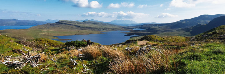 Isle of Skye - grandiose Aussicht vom Old Man of Storr