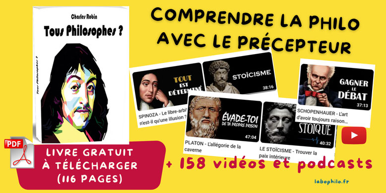 Philosophie. Le précepteur. YouTube. Podcasts philo.