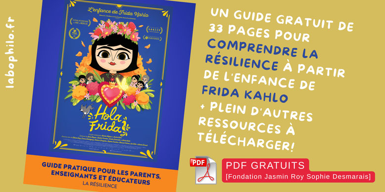 Résilience. Handicap. Harcèlement. Intimidation. Hola Frida. Enfance de Frida Kahlo. Outils gratuits PDF. Résilience PDF gratuit. Dossier pédagogique Hola Frida.