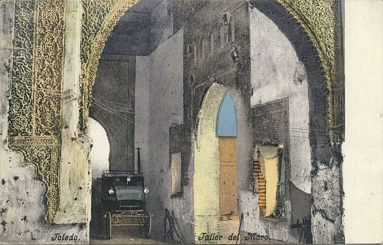 El taller del Moro - Ayuntamiento de Toledo - Fotografía coloreada por Purger&Co - hacia 1905