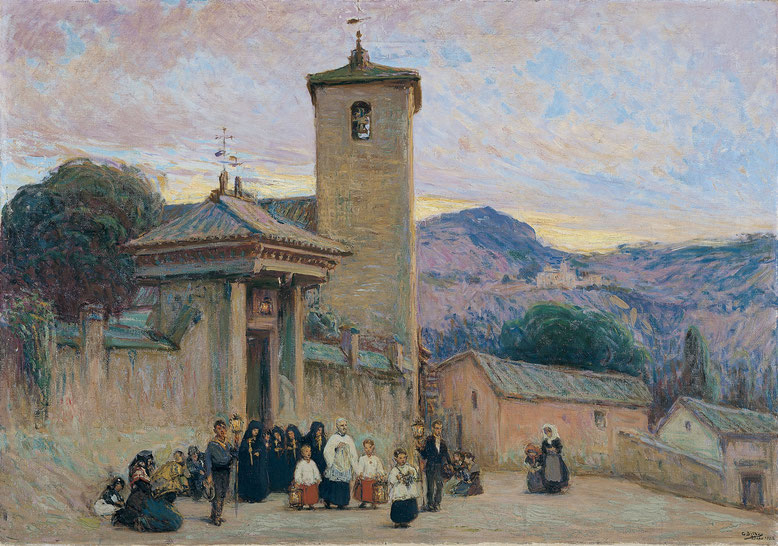 The Viaticum, Toledo - Gonzalo Bilbao 1922