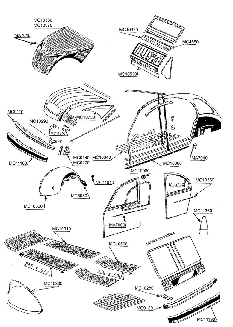 Accessoires carrosserie