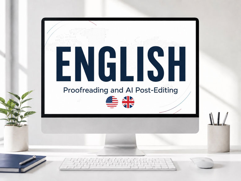 English Proofreading and AI Post-Editing