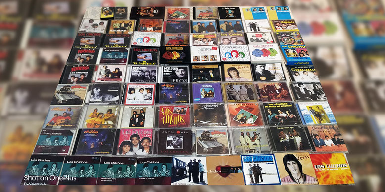 Cds y singles de Los Chichos ediciones originales y reeditados