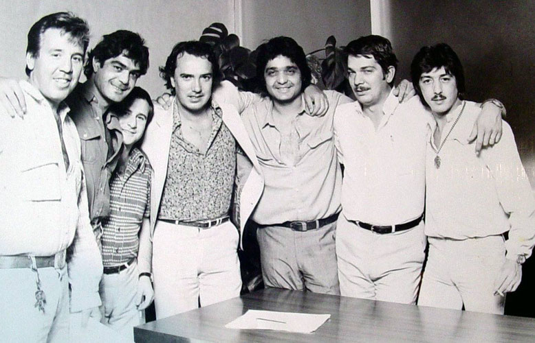 En 1982 Los Chichos renuevan con su discográfica de siempre .Foto archivos PHILIPS
