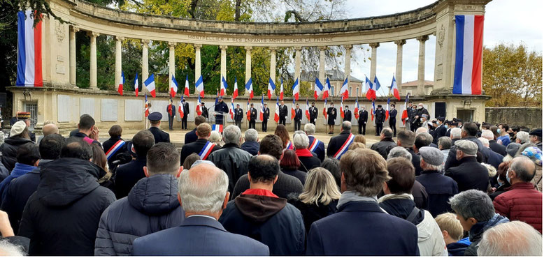 Cérémonie du 11 novembre 2021 à Montpellier anocr34.fr