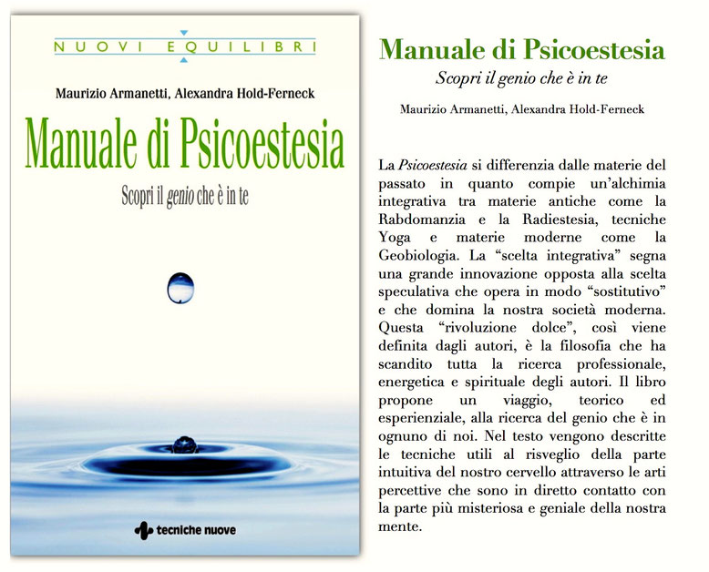 Libro Manuale di Psicoestesia di Maurizio Armanetti e Alexandra Hold-Ferneck