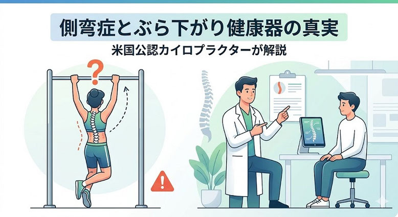 大阪本町のドクターバンカイロプラクティック、側湾症専門