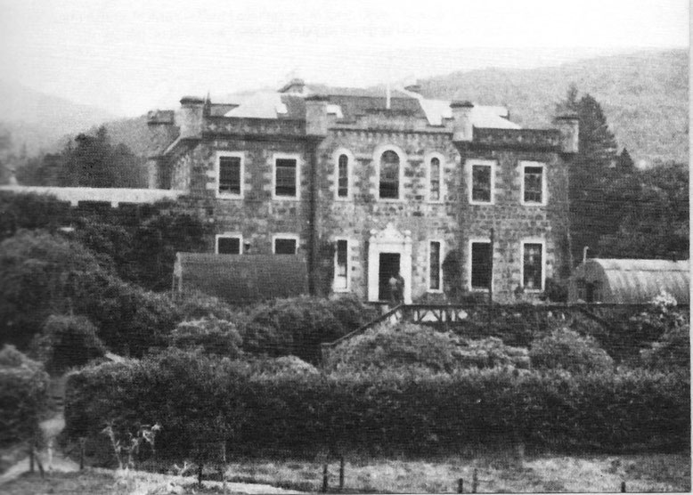 "Achnacarry House": Commando Depot, Trainingszentrum aller Commandos und HQ des 10. Cdo.